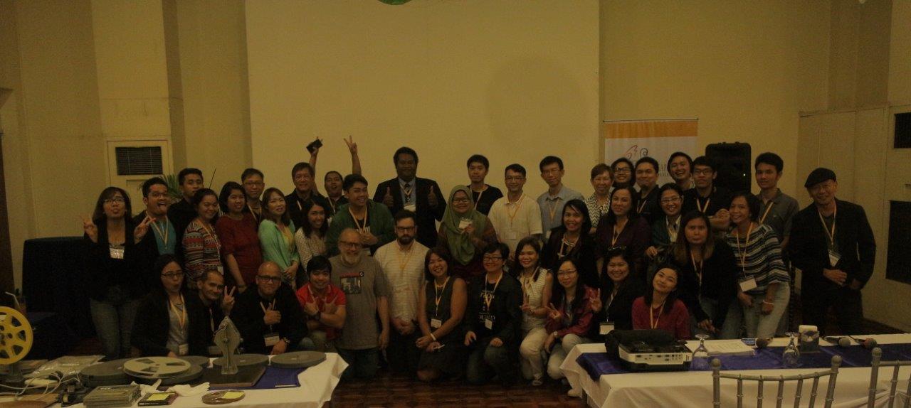 Participants in the "Handling A/V Collections for Librarians" workshop at SEAPAVAA 2017.